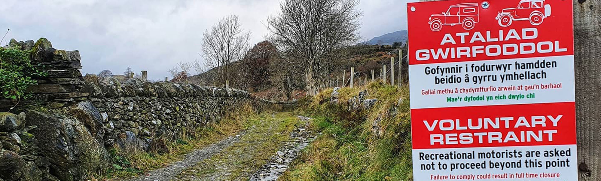 Signage initiatives in North Wales