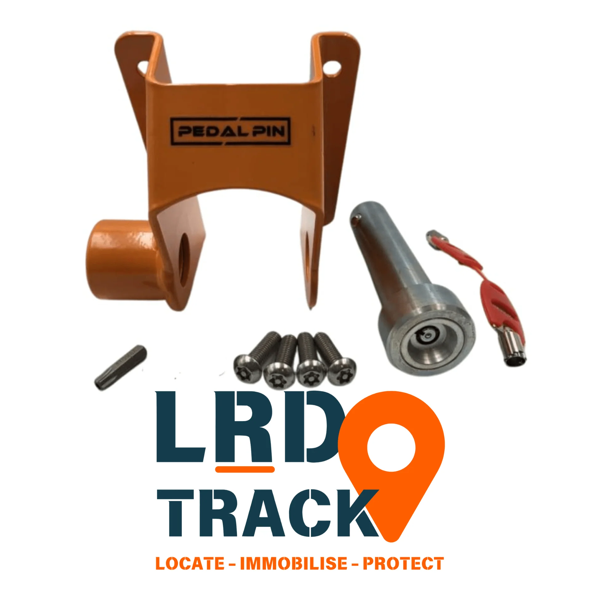 Tracker and Pedal Lock